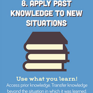 Habit # 8 Apply Past Knowledge